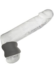 CALEXOTICS ALPHA ANILLO EXTENSION ESCROTO DOBLE NEGRO