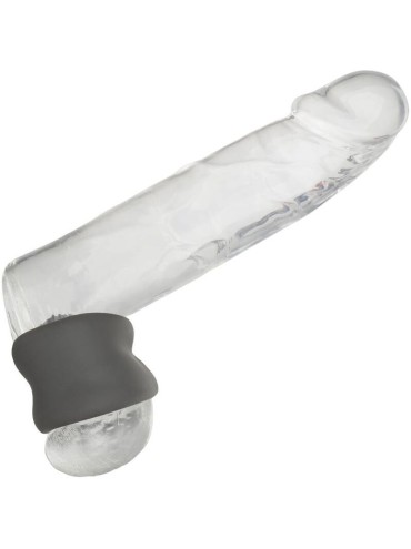 CALEXOTICS ALPHA ANILLO EXTENSION ESCROTO DOBLE NEGRO