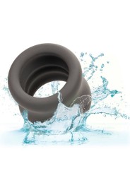 CALEXOTICS ALPHA ANILLO EXTENSION ESCROTO DOBLE NEGRO