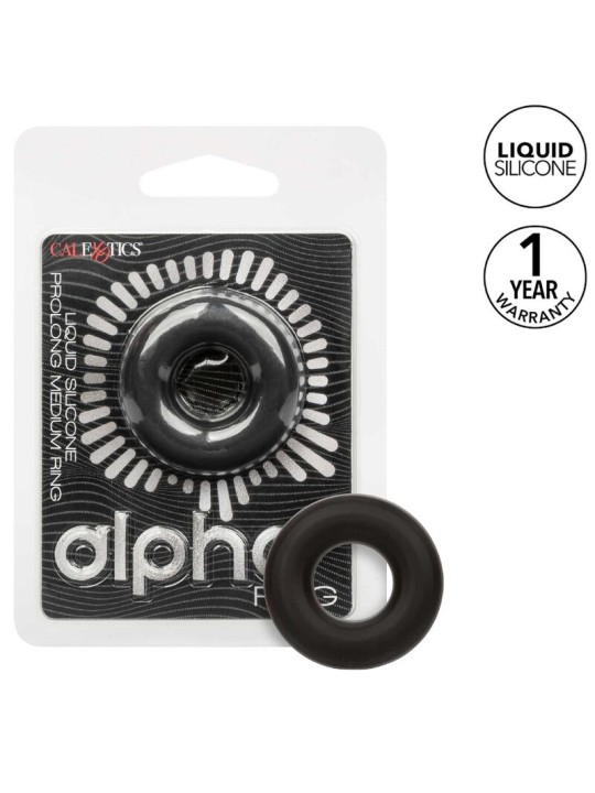 CALEXOTICS ALPHA ANILLO PROLONG MEDIO NEGRO