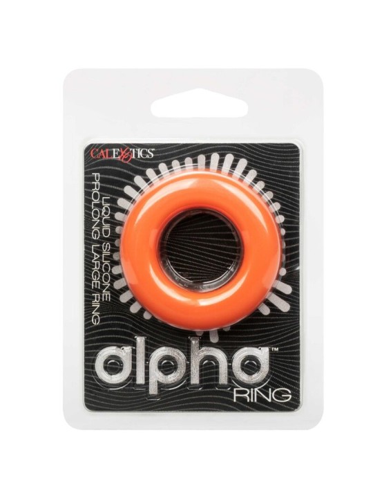 CALEXOTICS ALPHA ANILLO PROLONG GRANDE NARANJA