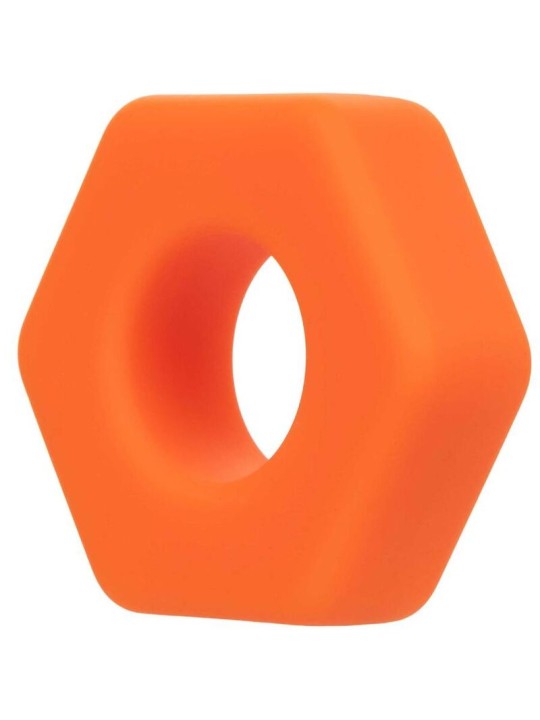 CALEXOTICS ALPHA ANILLO PROLONG SEXGONO NARANJA