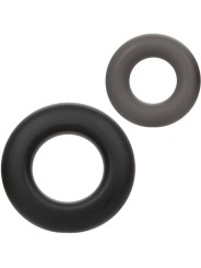 CALEXOTICS ALPHA SET DE 2 ANILLOS PROLONG GRIS