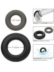 CALEXOTICS ALPHA SET DE 2 ANILLOS PROLONG GRIS