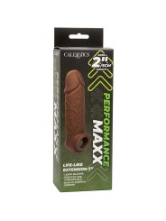 CALEXOTICS PERFORMANCE MAXX EXTENSION REALISTA 7 PIEL MORENO