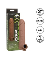 CALEXOTICS PERFORMANCE MAXX EXTENSION REALISTA 8 PIEL MORENO