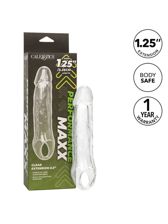 CALEXOTICS PERFORMANCE MAXX EXTENSION CLARA 55 TRANSPARENTE