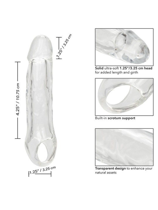 CALEXOTICS PERFORMANCE MAXX EXTENSION CLARA 55 TRANSPARENTE