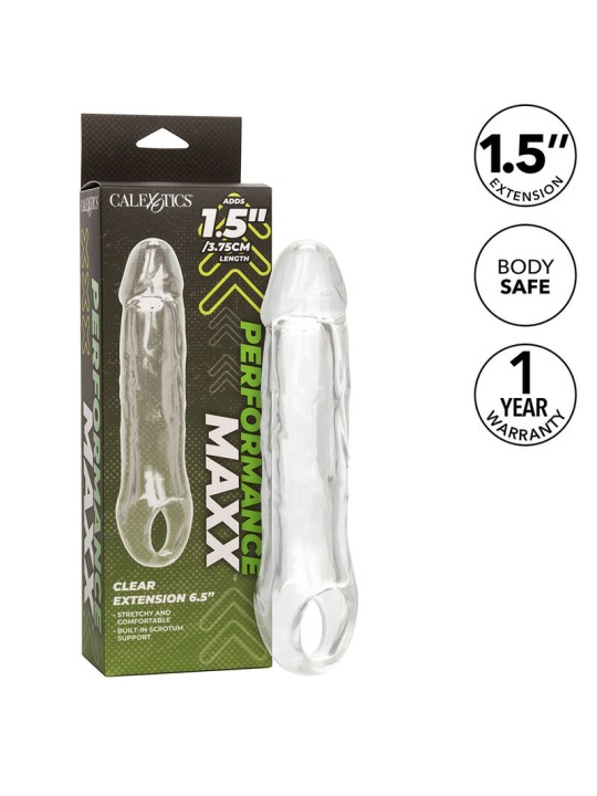 CALEXOTICS PERFORMANCE MAXX EXTENSION CLARA 65 TRANSPARENTE