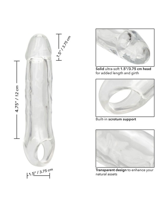 CALEXOTICS PERFORMANCE MAXX EXTENSION CLARA 65 TRANSPARENTE