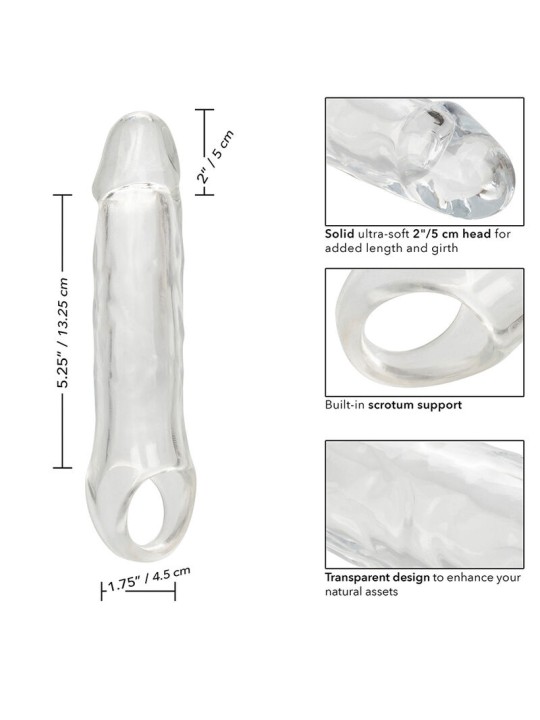 CALEXOTICS PERFORMANCE MAXX EXTENSION CLARA 75 TRANSPARENTE