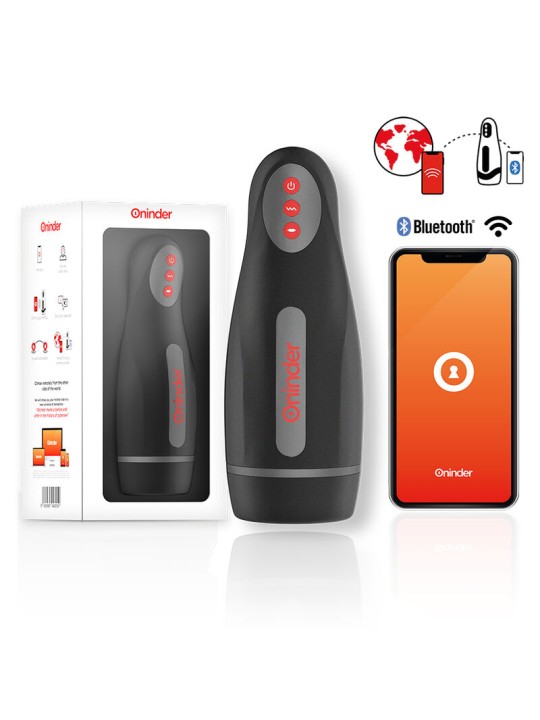 ONINDER SEOUL MASTURBADOR MASCULINO DE COMPRESION Y VIBRACION APP GRATUITA