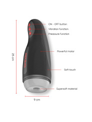 ONINDER SEOUL MASTURBADOR MASCULINO DE COMPRESION Y VIBRACION APP GRATUITA