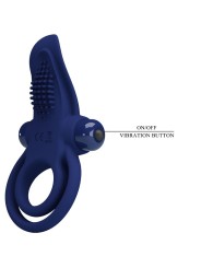 PRETTY LOVE BRONSON DOBLE ANILLO CON VIBRACION AZUL