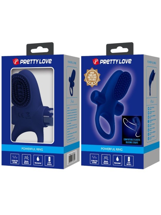 PRETTY LOVE PALLE ANILLO CON VIBRACION AZUL