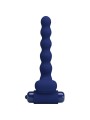 PRETTY LOVE AJMAL ANILLO VIBRADOR CON PLUG AZUL