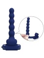 PRETTY LOVE AJMAL ANILLO VIBRADOR CON PLUG AZUL