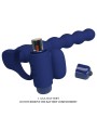 PRETTY LOVE AJMAL ANILLO VIBRADOR CON PLUG AZUL