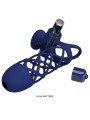 PRETTY LOVE GIANN ANILLO VIBRADOR CON FUNDA DE SILICONA AZUL