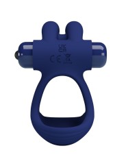 PRETTY LOVE FRANCISCO DOBLE ANILLO VIBRADOR RABBIT AZUL