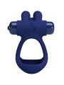 PRETTY LOVE FRANCISCO DOBLE ANILLO VIBRADOR RABBIT AZUL