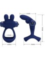 PRETTY LOVE FRANCISCO DOBLE ANILLO VIBRADOR RABBIT AZUL