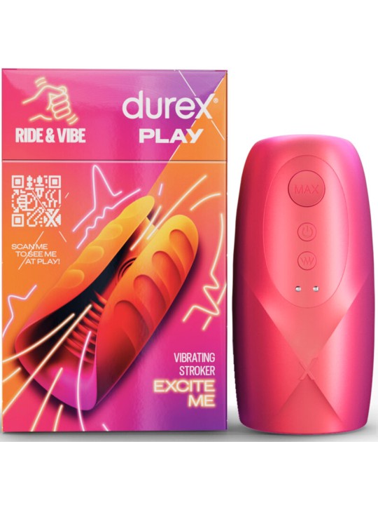 DUREX TOY MASTURBADOR VIBRADOR RIDE VIBE