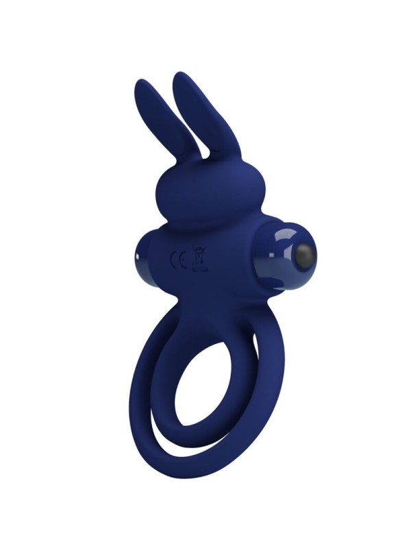 PRETTY LOVE DAREY DOBLE ANILLO VIBRADOR RABBIT AZUL