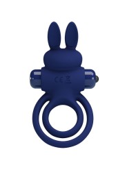 PRETTY LOVE DAREY DOBLE ANILLO VIBRADOR RABBIT AZUL
