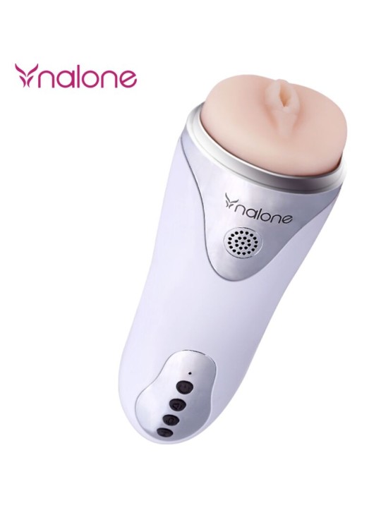 NALONE MAGICIAN MASTURBADOR CON VIBRACION BLANCO