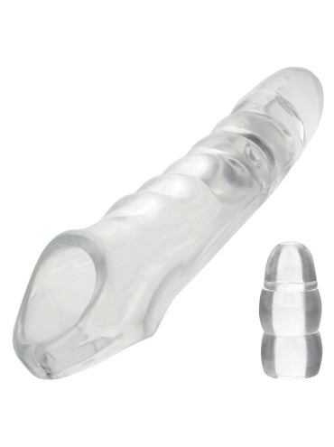 CALEXOTICS MAXX EXTENSOR DE PENE AJUSTABLE TRANSPARENTE