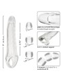 CALEXOTICS MAXX EXTENSOR DE PENE AJUSTABLE TRANSPARENTE