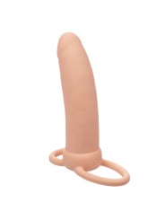 CALEXOTICS MAXX DOBLE PENETRADOR GRUESO 10 VIBRACIONES NATURAL