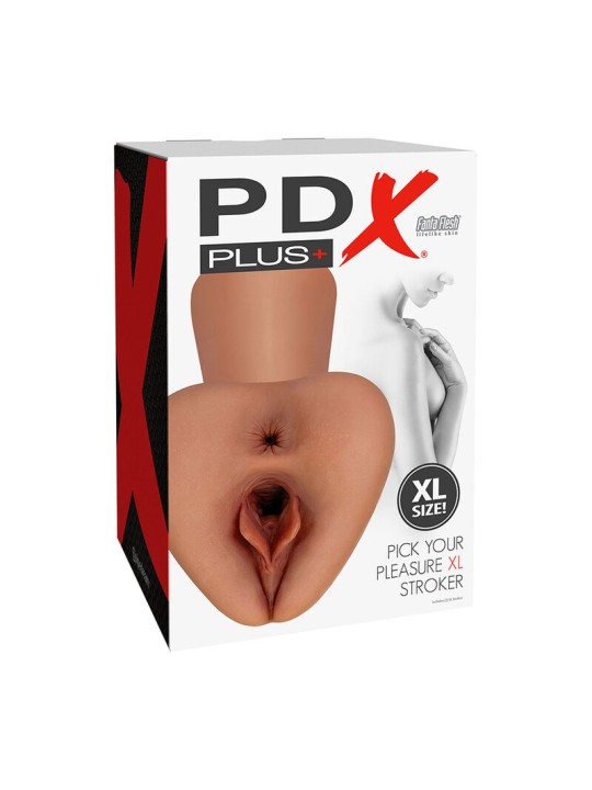 PDX PLUS PICK YOUR PLEASURE MASTURBADOR REALISTICO XL MULATO