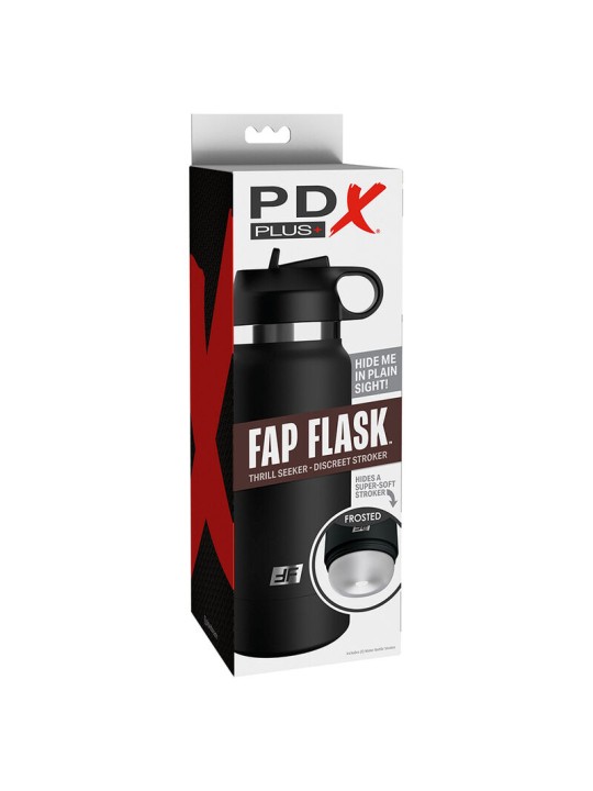 PDX PLUS FAP FLASK ESTIMULADOR DE BOTELLA DISCRETO TRANSPARENTE MODELO 1