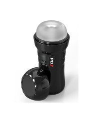 PDX EXTREME SLIDE GLIDE MASTURBADOR AUTOLUBRICANTE TRANSPARENTE