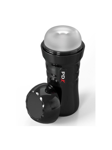 PDX EXTREME SLIDE GLIDE MASTURBADOR AUTOLUBRICANTE TRANSPARENTE