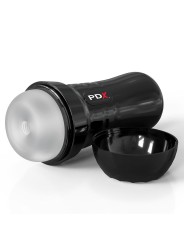 PDX EXTREME SLIDE GLIDE MASTURBADOR AUTOLUBRICANTE TRANSPARENTE
