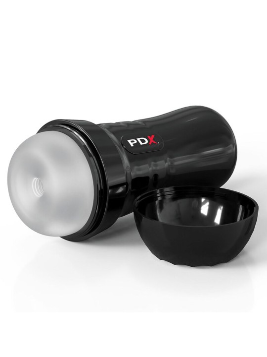 PDX EXTREME SLIDE GLIDE MASTURBADOR AUTOLUBRICANTE TRANSPARENTE