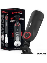 JAMYJOB GRAVITY MASTURBADOR VAGINA AUTOMATICO 5 MODOS DE EMPUJE Y EFECTO SONIDO