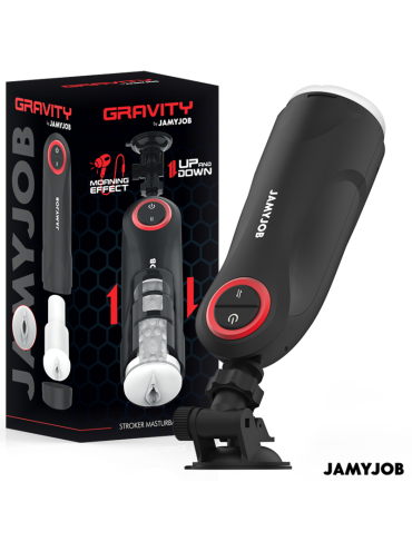 JAMYJOB GRAVITY MASTURBADOR VAGINA AUTOMATICO 5 MODOS DE EMPUJE Y EFECTO SONIDO