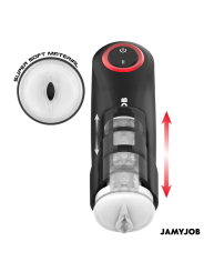 JAMYJOB GRAVITY MASTURBADOR VAGINA AUTOMATICO 5 MODOS DE EMPUJE Y EFECTO SONIDO
