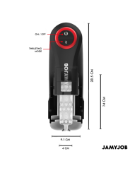 JAMYJOB GRAVITY MASTURBADOR VAGINA AUTOMATICO 5 MODOS DE EMPUJE Y EFECTO SONIDO