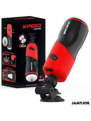 JAMYJOB XPEED MASTURBADOR VAGINA AUTOMATICO 5 MODOS DE EMPUJE Y EFECTO SONIDO