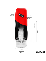JAMYJOB XPEED MASTURBADOR VAGINA AUTOMATICO 5 MODOS DE EMPUJE Y EFECTO SONIDO