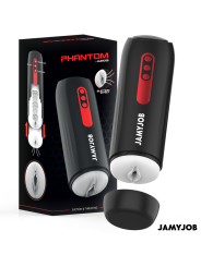 JAMYJOB PHANTOM MASTURBADOR VAGINA AUTOMTICO 5 MODOS ONDAS ESTIMULADORAS Y EMPUJE