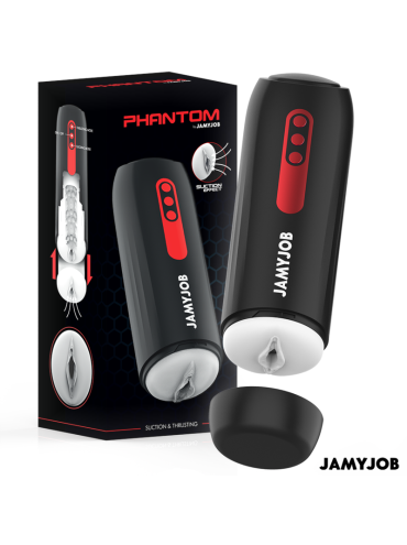 JAMYJOB PHANTOM MASTURBADOR VAGINA AUTOMTICO 5 MODOS ONDAS ESTIMULADORAS Y EMPUJE