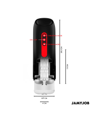 JAMYJOB PHANTOM MASTURBADOR VAGINA AUTOMTICO 5 MODOS ONDAS ESTIMULADORAS Y EMPUJE