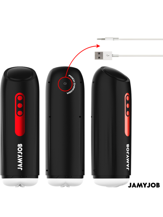 JAMYJOB PHANTOM MASTURBADOR VAGINA AUTOMTICO 5 MODOS ONDAS ESTIMULADORAS Y EMPUJE