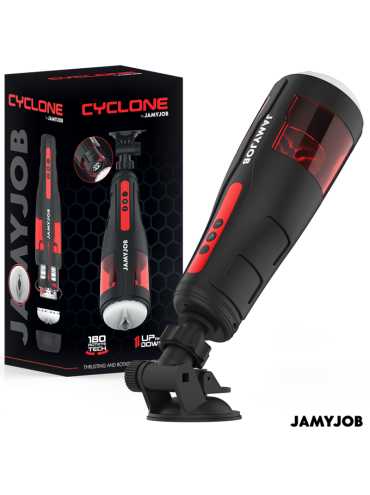 JAMYJOB CYCLONE MASTURBADOR VAGINA AUTOMATICO 10 MODOS ROTACION Y EMPUJE